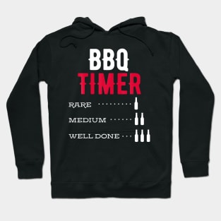 BBQ Imer Rare Medium Well Done Beer Steak Lover Cook Chef Hoodie